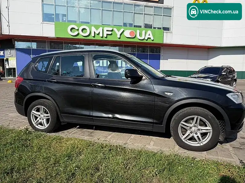 BMW X3 2013, фото з оголошення 1 з 11, VIN WBAWY310800F14794
