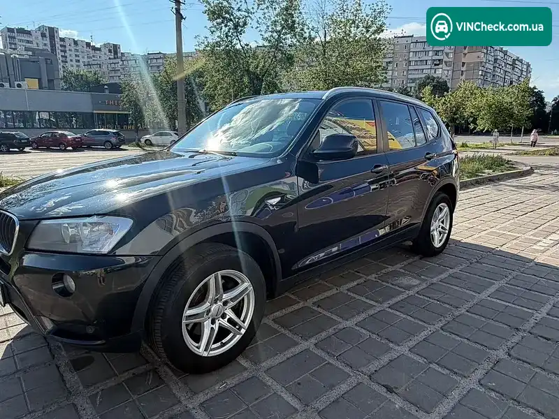 BMW X3 2013, фото з оголошення 2 з 11, VIN WBAWY310800F14794
