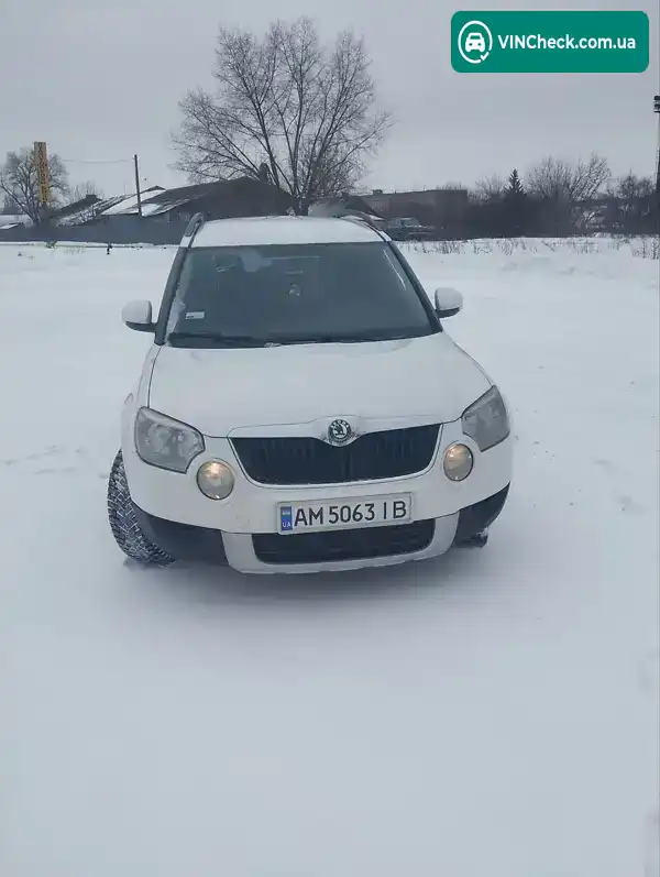 Skoda Yeti 2012, фото з оголошення 2 з 16, VIN Y6ULB25L0DB700178