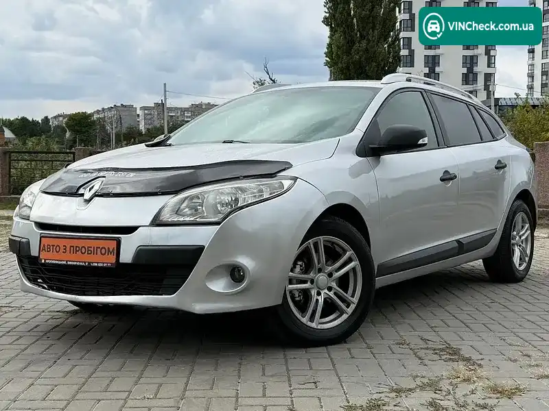 Renault Megane 2012, фото з оголошення 1 з 19, VIN VF1KZ1W0646617869