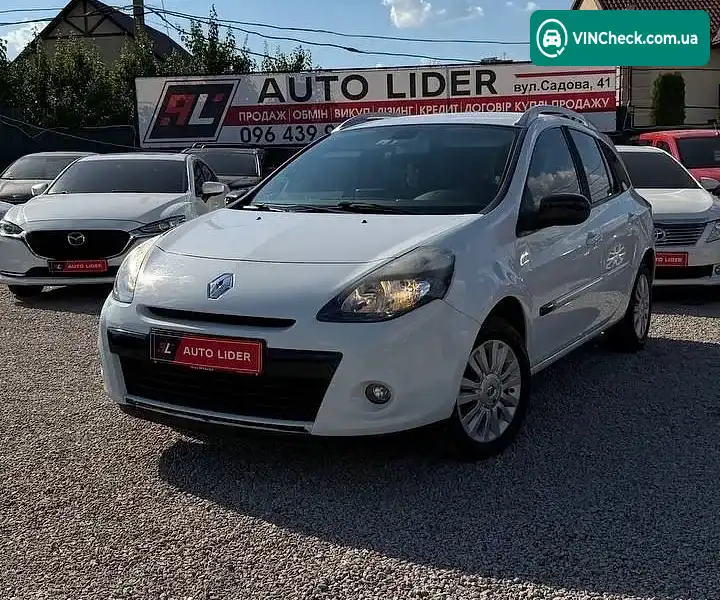 Renault Clio 2011, фото з оголошення 1 з 10, VIN VF1KR260A45074528