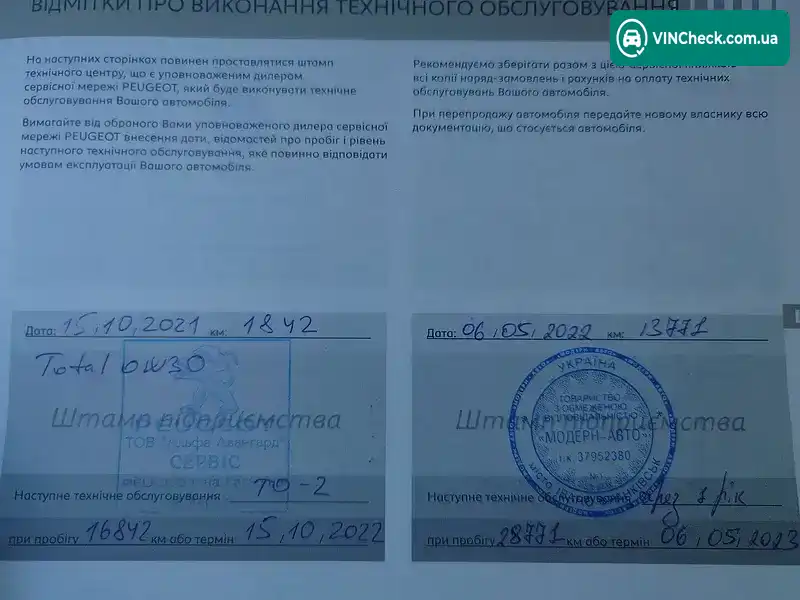 Peugeot Rifter 2020, фото з оголошення 2 з 16, VIN VR3ECYHZRLJ792290