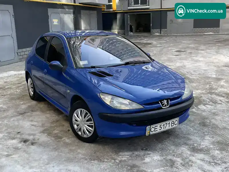 Peugeot 206 2003, фото з оголошення 1 з 18, VIN VF32AKFWF43042337