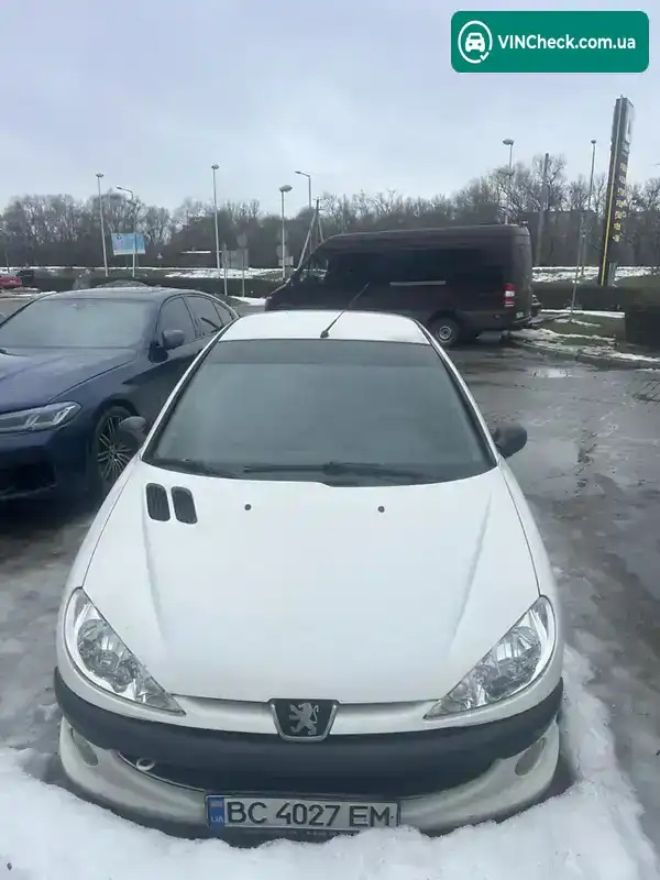 Peugeot 206 2008, фото з оголошення 1 з 5, VIN VF32BKFWA72788295