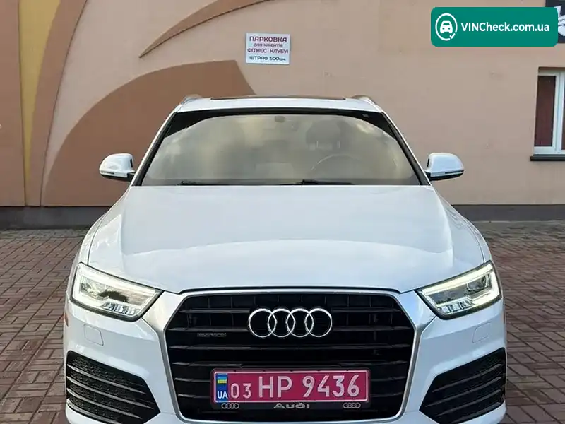Audi Q3 2016, фото з оголошення 2 з 20, VIN WA1GFCFS1GR006249