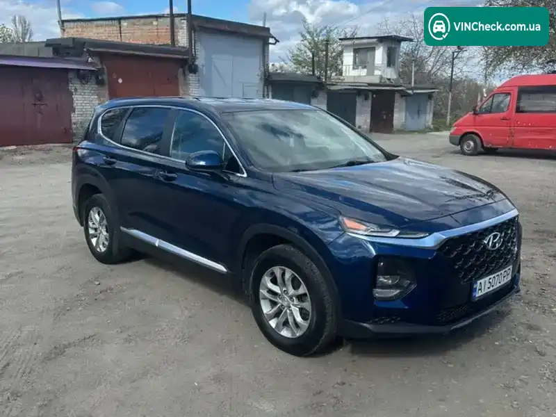 Hyundai Santa FE 2019, фото з оголошення 1 з 14, VIN 5NMS23ADXKH083056