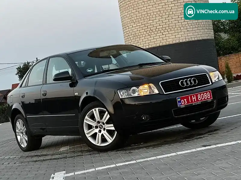 Audi A4 2004, фото з оголошення 2 з 20, VIN WAUZZZ8E54A287754