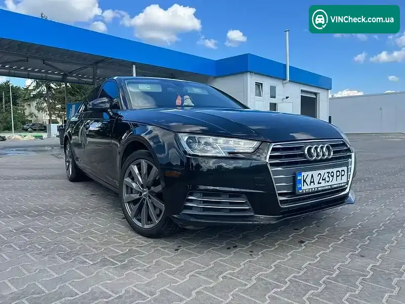Audi A4 2016, фото з оголошення 1 з 20, VIN WAUGNAF42HN056484