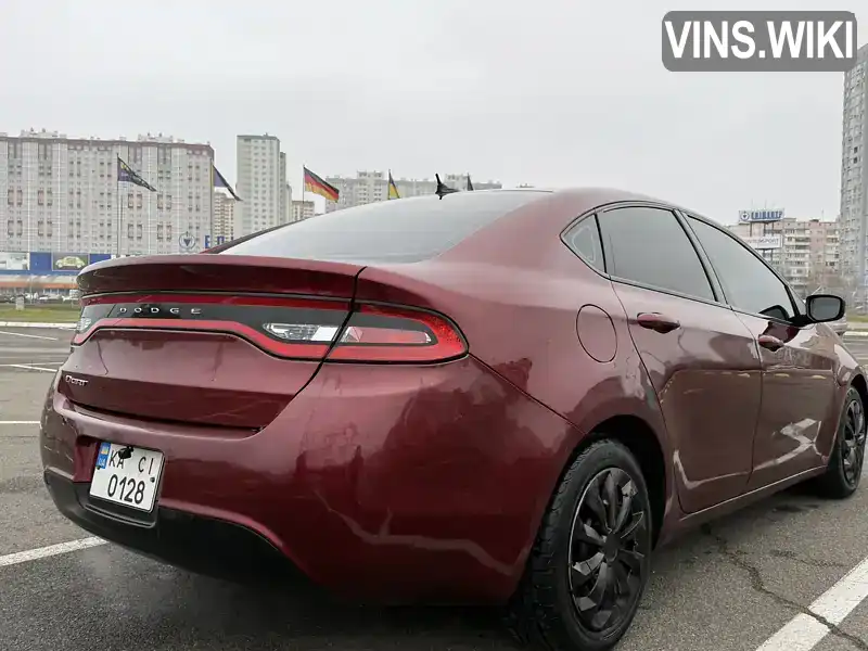 Dodge Dart 2015, фото з оголошення 1 з 19, VIN 1C3CDFAA5FD299552