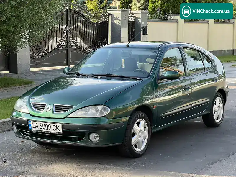 Renault Megane 1999, фото з оголошення 1 з 20, VIN VF1BA040519861760