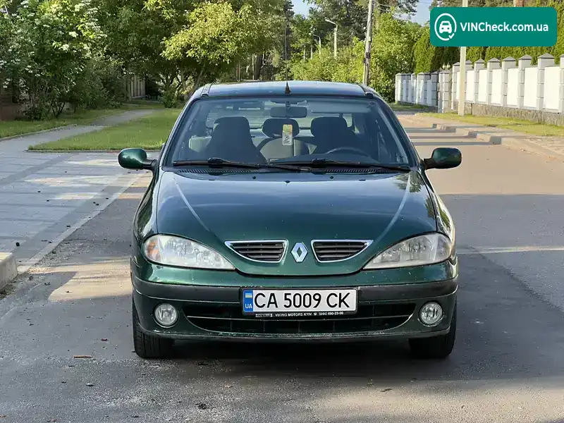 Renault Megane 1999, фото з оголошення 2 з 20, VIN VF1BA040519861760