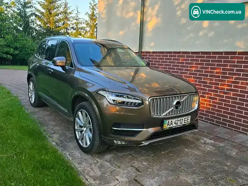 Volvo XC90 2016, фото з оголошення 1 з 7, VIN YV1LCA4BCG1088924