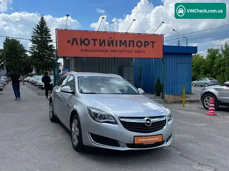 Opel Insignia 2016, фото з оголошення 1 з 20, VIN W0LGM8E38H1032543