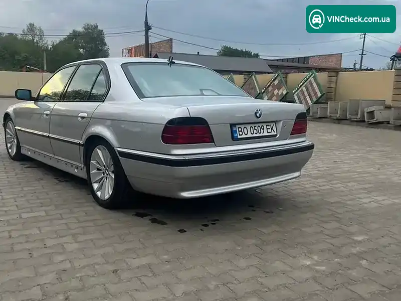 BMW 7 Series 2001, фото з оголошення 2 з 16, VIN WBAGE61050DN52147