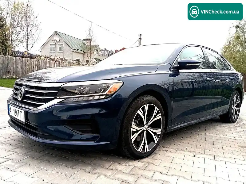 Volkswagen Passat 2021, фото з оголошення 1 з 20, VIN 1VWSA7A38NC007482