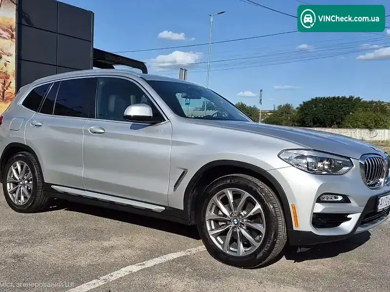 BMW X3 2019, фото з оголошення 2 з 20, VIN 5UXTR9C55KLP91754