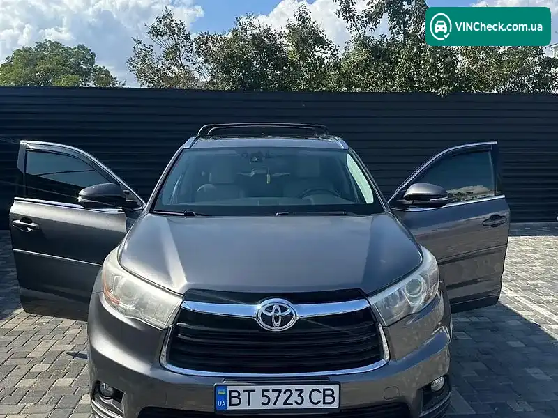 Toyota Highlander 2016, фото з оголошення 2 з 5, VIN 5TDDKRFH5GS310715