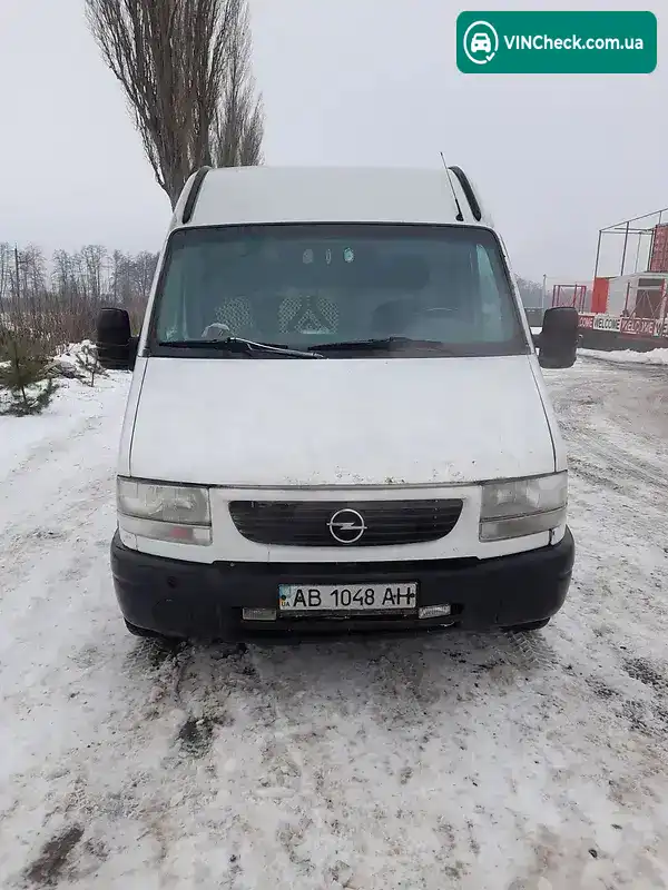 Opel Movano 2000, фото з оголошення 2 з 7, VIN VN1F9BCH523511229