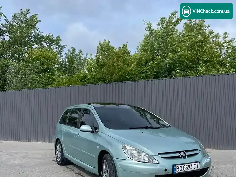 Peugeot 307 2002, фото з оголошення 2 з 11, VIN VF33HRHSB82484518