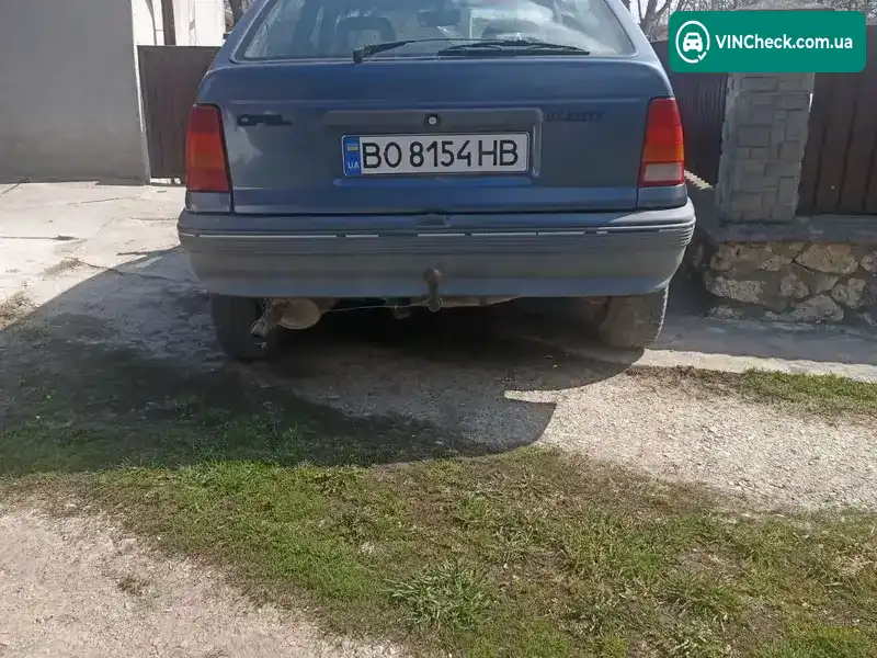Opel Kadett 1991, фото з оголошення 1 з 9, VIN W0L000034M5270729