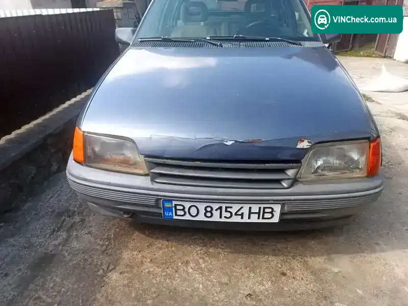Opel Kadett 1991, фото з оголошення 2 з 9, VIN W0L000034M5270729