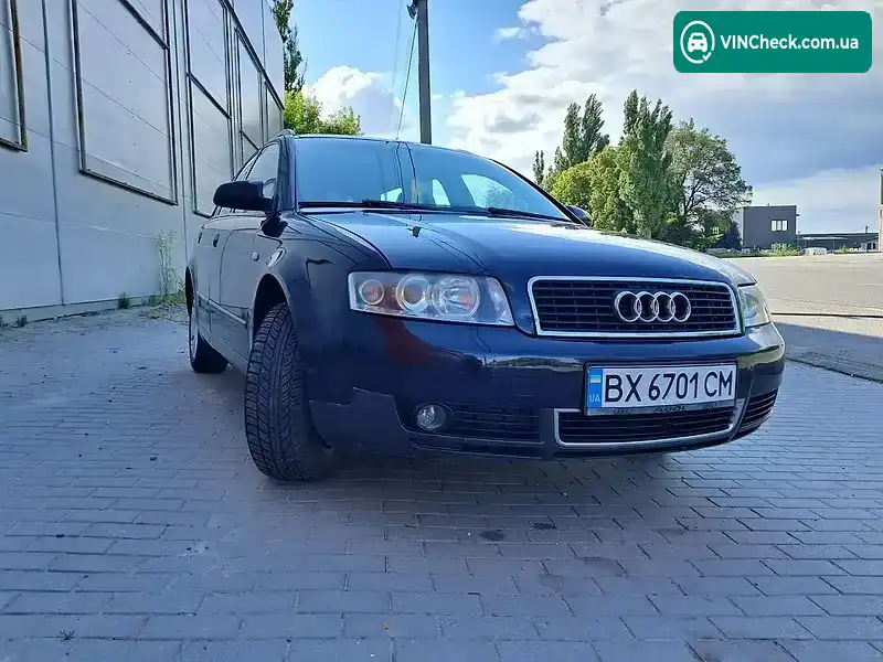 Audi A4 2002, фото з оголошення 1 з 20, VIN WAUZZZ8E73A176458