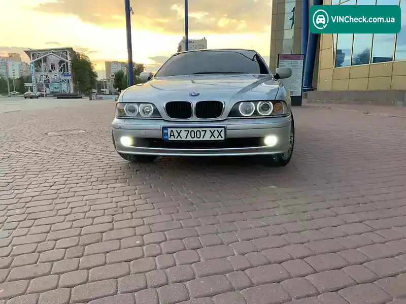 BMW 5 Series 2001, фото з оголошення 2 з 20, VIN Y7S050100H0070650