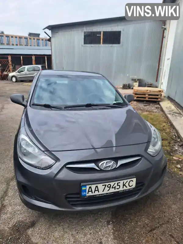 Hyundai Accent 2014, фото з оголошення 1 з 8, VIN Z94CT41CBER314379