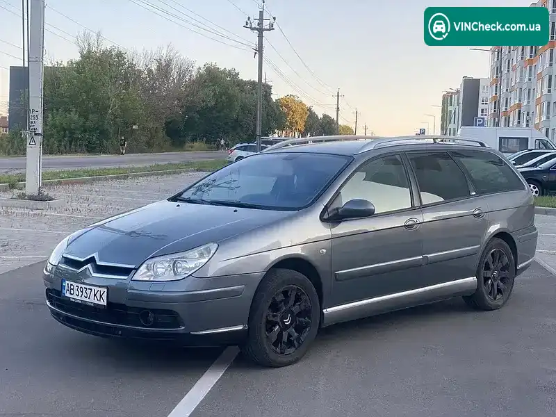 Citroen C5 2005, фото з оголошення 2 з 16, VIN VF7RE4HXE76666741