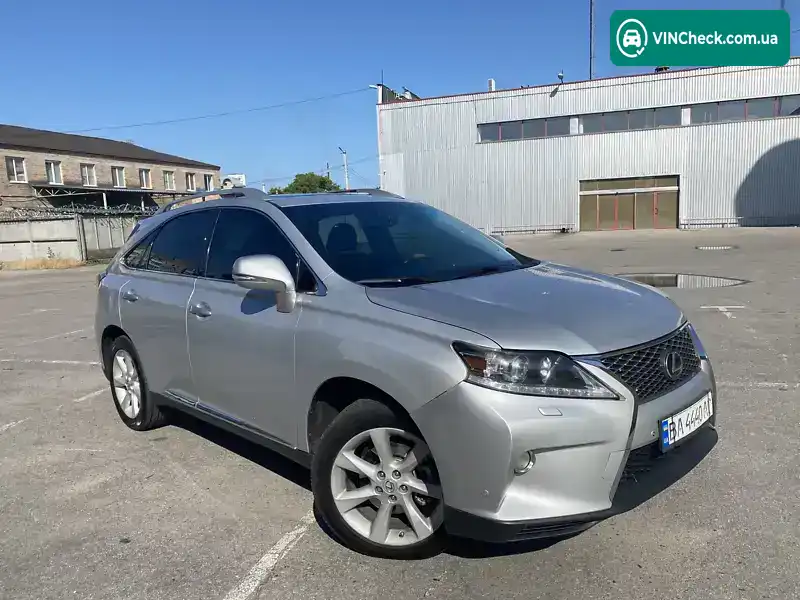 Lexus RX 2010, фото з оголошення 1 з 13, VIN 2T2BK1BA6AC076243
