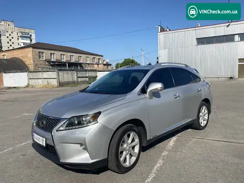 Lexus RX 2010, фото з оголошення 2 з 13, VIN 2T2BK1BA6AC076243