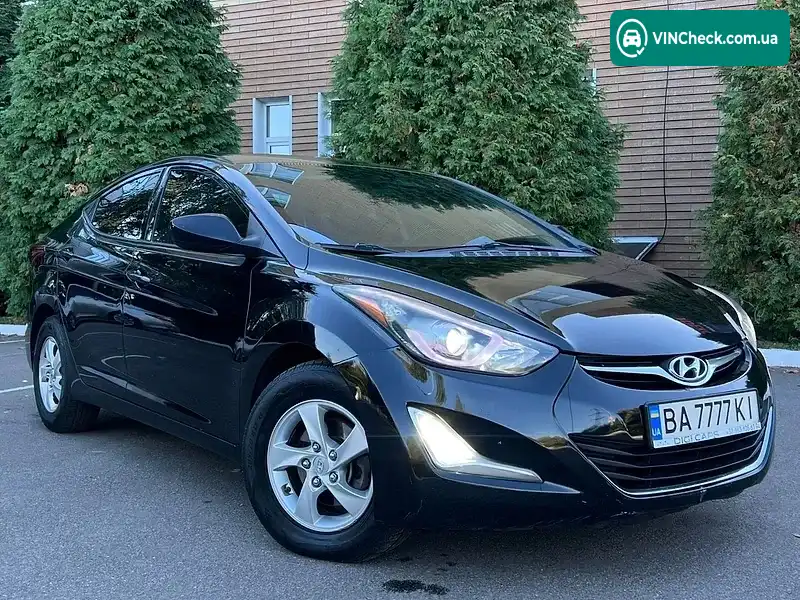 Hyundai Elantra 2014, фото з оголошення 2 з 17, VIN 5NPDH4AE6EH538448