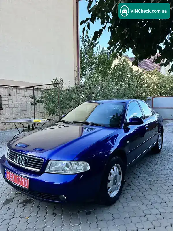 Audi A4 2001, фото з оголошення 1 з 13, VIN WAUZZZ8DZYA190631