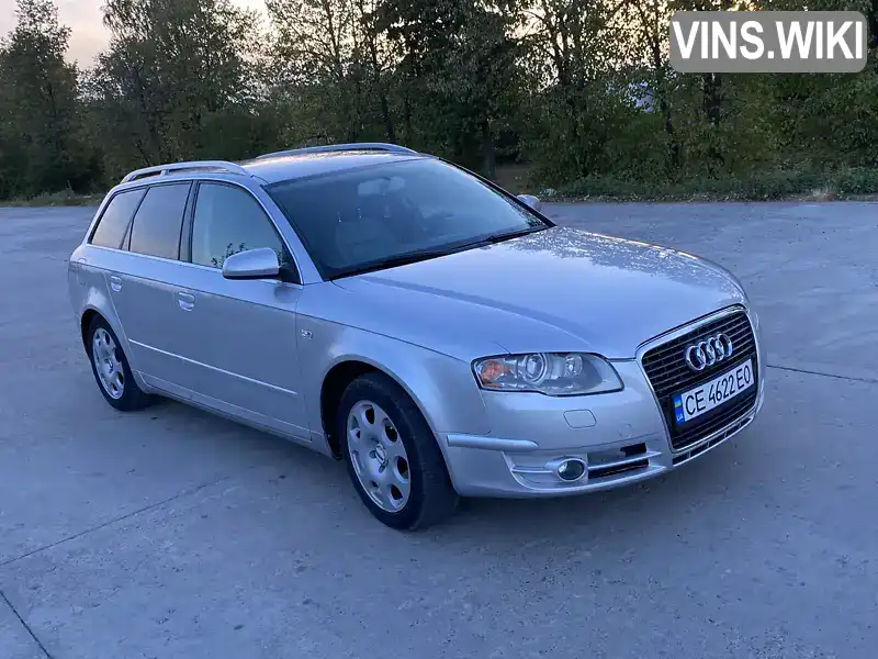 Audi A4 2007, фото з оголошення 2 з 14, VIN WAUZZZ8E68A117604