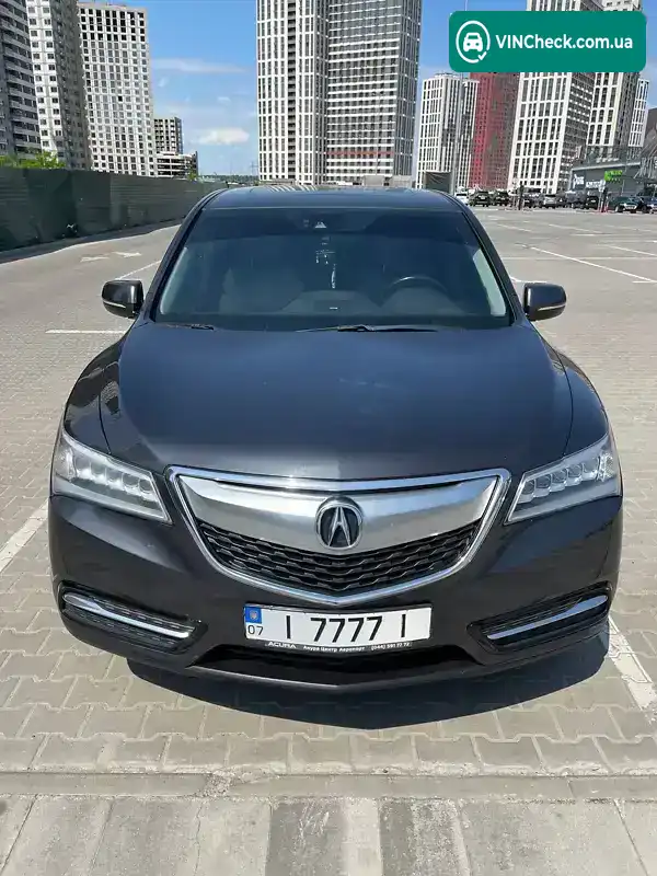 Acura MDX 2015, фото з оголошення 1 з 20, VIN 5FRYD4H47GB027311