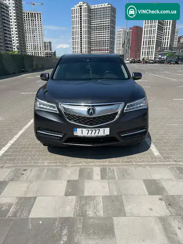 Acura MDX 2015, фото з оголошення 2 з 20, VIN 5FRYD4H47GB027311