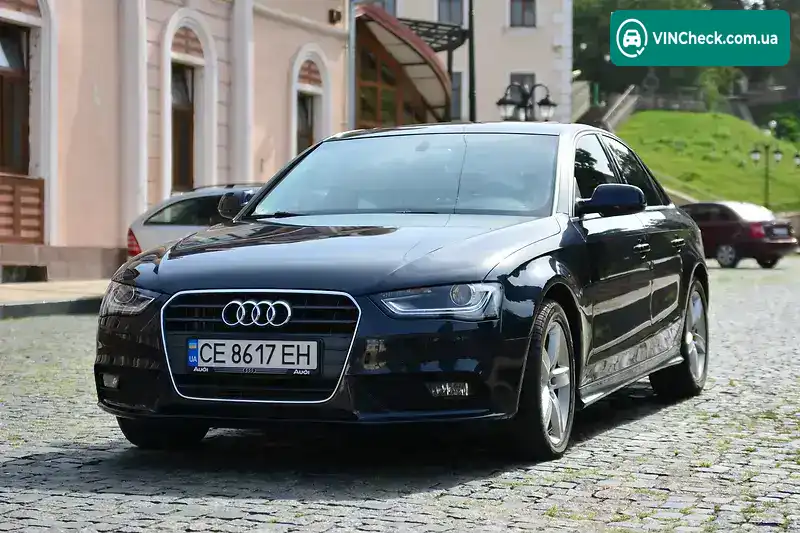 Audi A4 2014, фото з оголошення 2 з 20, VIN WAUZZZ8K0EN044398