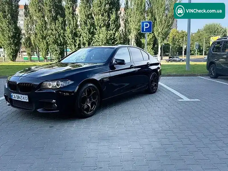 BMW 5 Series 2012, фото з оголошення 1 з 13, VIN WBAXG5C55DDY31102