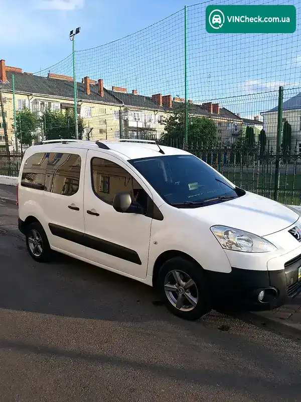 Peugeot Partner 2010, фото з оголошення 2 з 13, VIN VF37D9HXCAJ589244