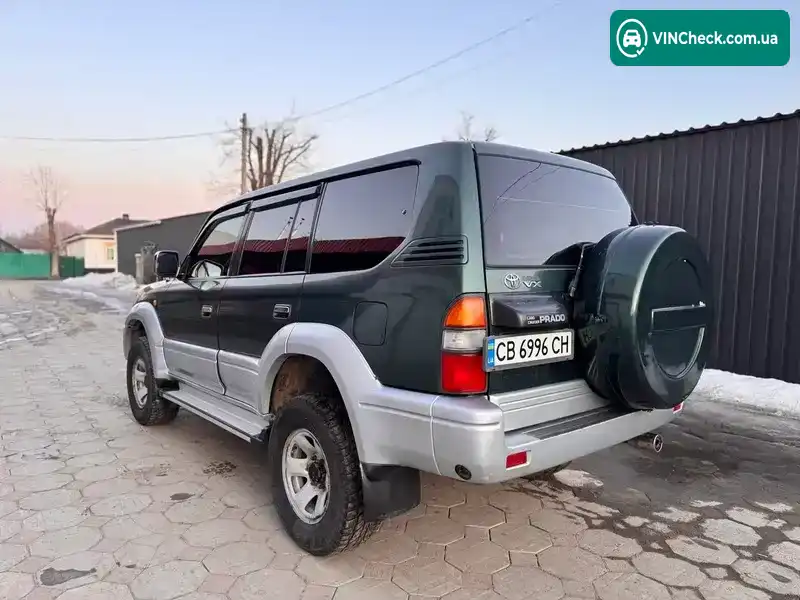 Toyota Land Cruiser Prado 1998, фото з оголошення 2 з 17, VIN JTB11VJ95V0030985
