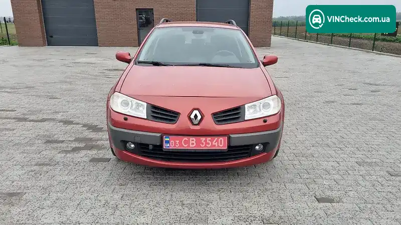 Renault Megane 2007, фото з оголошення 1 з 20, VIN VF1KM1R0H35786273
