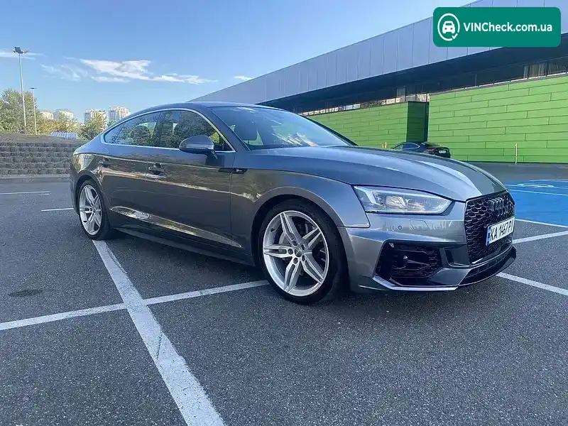 Audi A5 Sportback 2018, фото з оголошення 1 з 15, VIN WAUENCF52JA106339