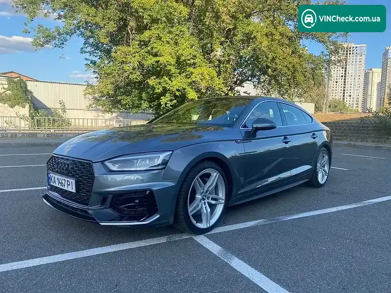 Audi A5 Sportback 2018, фото з оголошення 2 з 15, VIN WAUENCF52JA106339