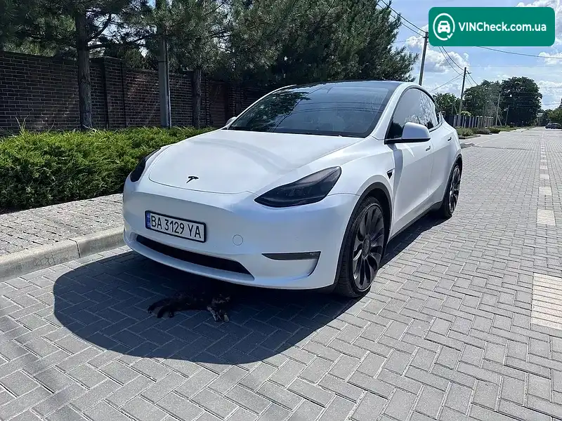 Tesla Model Y 2021, фото з оголошення 1 з 20, VIN 5YJYGDEFXMF230350