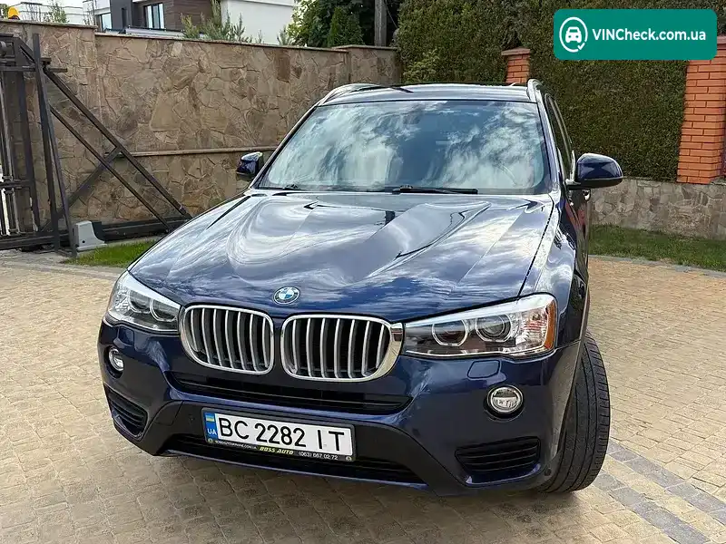 BMW X3 2017, фото з оголошення 1 з 20, VIN 5UXWX9C39H0W75713