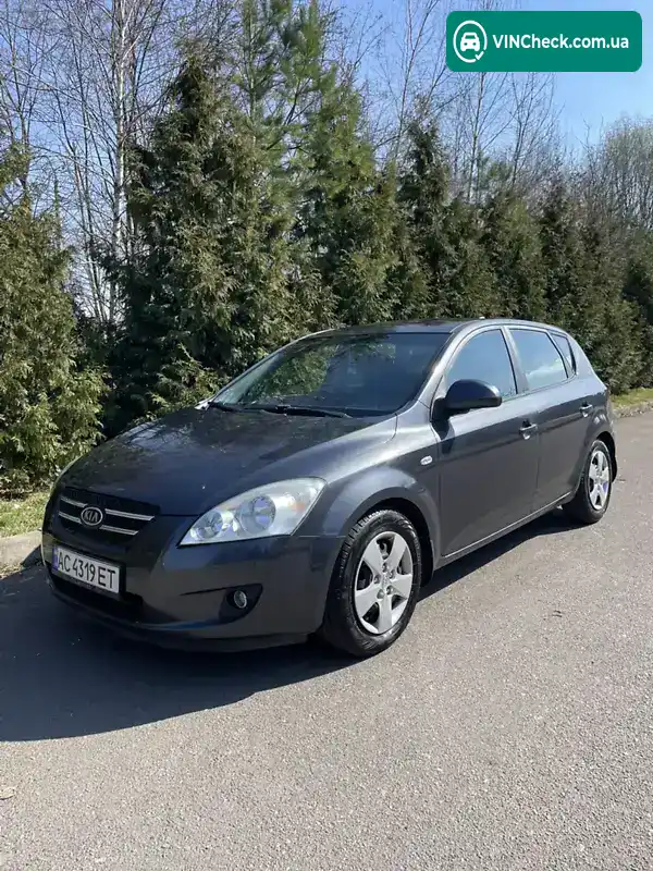 Kia Ceed 2009, фото з оголошення 1 з 20, VIN U5YFF24529L169677