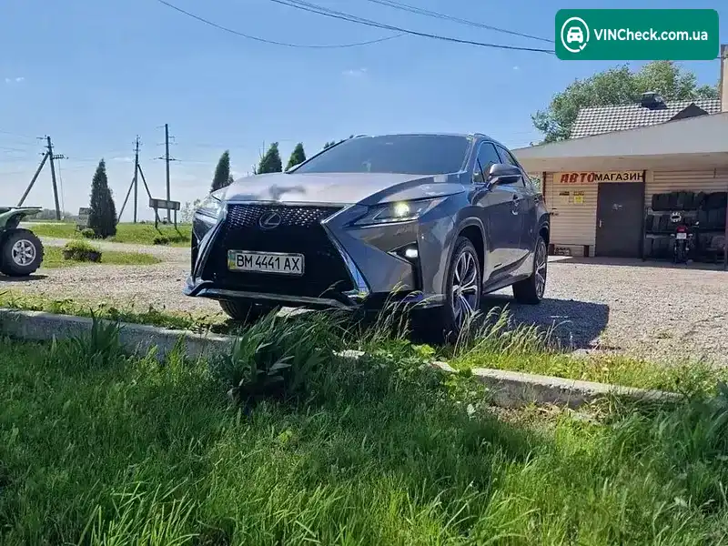 Lexus RX 2017, фото з оголошення 1 з 20, VIN 2T2ZZMCA2HC083582