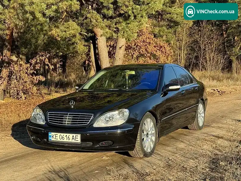 Mercedes-Benz S-Class 2000, фото з оголошення 1 з 18, VIN WDB2200651A133995