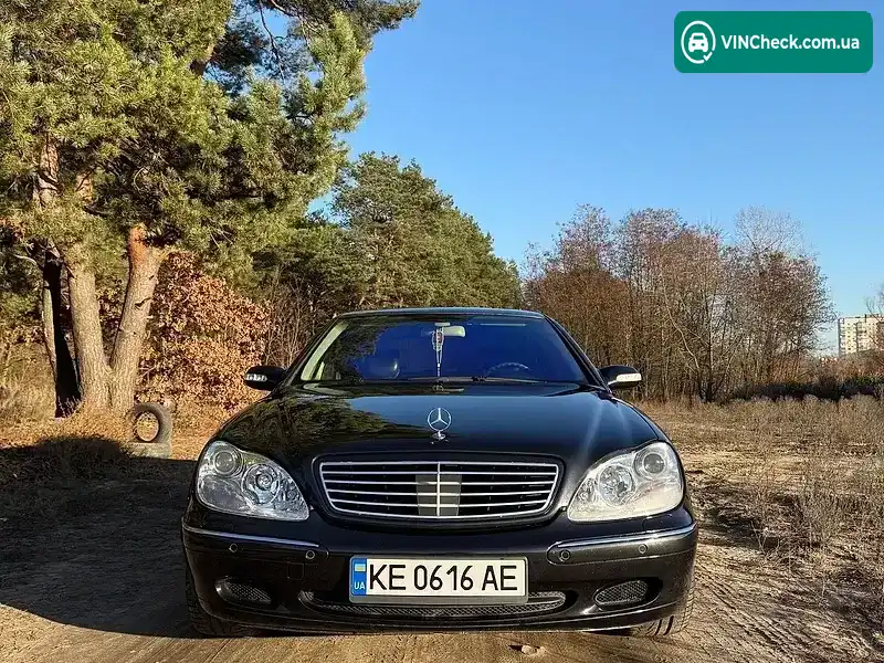 Mercedes-Benz S-Class 2000, фото з оголошення 2 з 18, VIN WDB2200651A133995