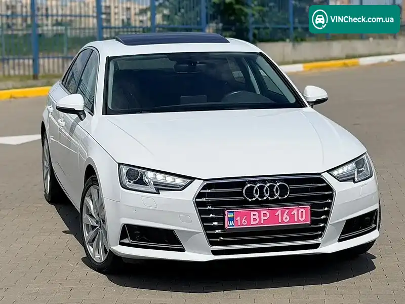 Audi A4 2017, фото з оголошення 1 з 20, VIN WAUANAF44HN021225